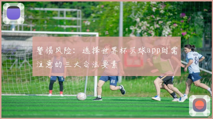 警惕风险:选择世界杯买球app时需注意的三大合法要素